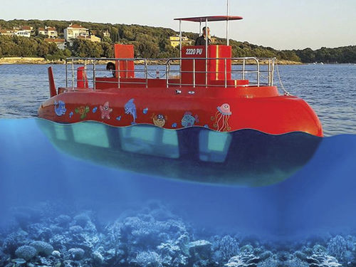Barco profesional barco de visión submarina - Semi-submarine M sport - Ohyeahboats - intraborda / diésel