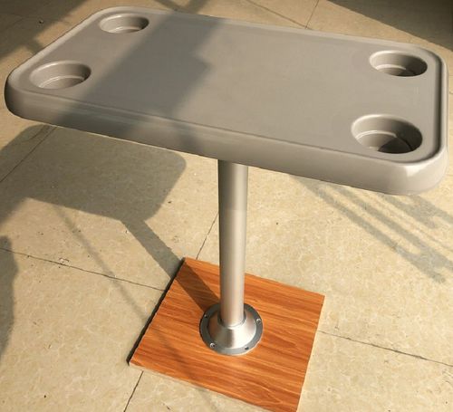 Mesa de cockpit fija - rectangle - Foshan 1 Boat Hardware Co., Ltd. - de aluminio