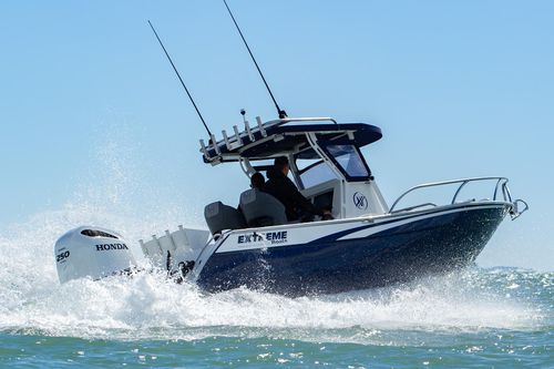 Barco open fueraborda - 745 CC - Extreme Boats EU Ltd. - con consola central / de pesca / de aluminio