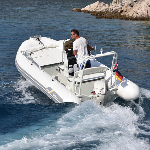 Embarcación neumática fueraborda - 16 DL - MS Marine GmbH - RIB / open / con consola central