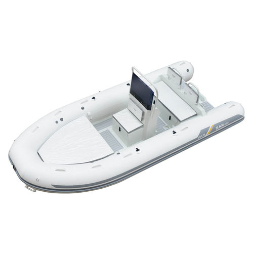 Embarcación neumática fueraborda - LUX RIDER 15 - MS Marine GmbH - semirrígida / open / con consola central