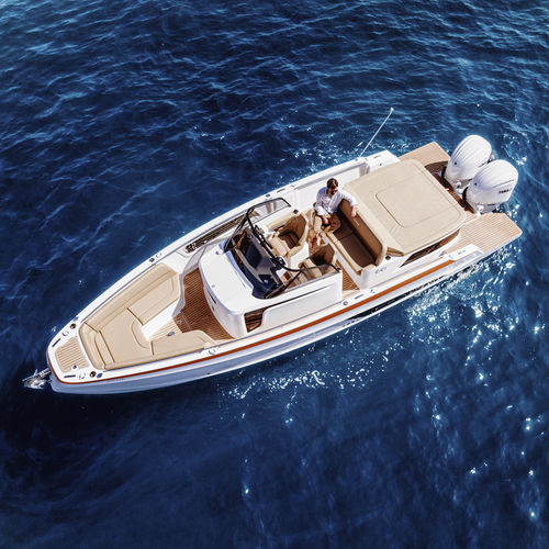 Day-cruiser fueraborda - STERK 31 RC - MS Marine GmbH - bimotor / open / con hard-top