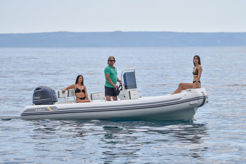 Embarcación neumática RIB - LUX RIDER 18 - MS Marine GmbH - fueraborda / open / con consola central