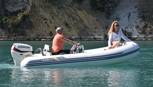 Embarcación neumática fueraborda - LUX RIDER 16 - MS Marine GmbH - RIB / open / con consola central