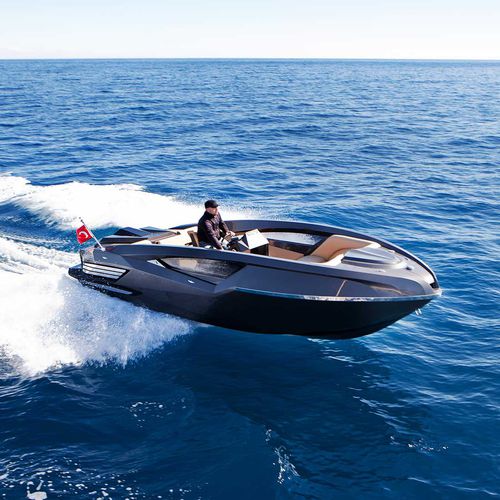 Barco open intraborda - SPEED 22 - BadilliYatcilik Ve Yat Malzemeleri Tas Tür. San. Ve Tic. Ltd. Stl. - con consola central / rápido / con solárium