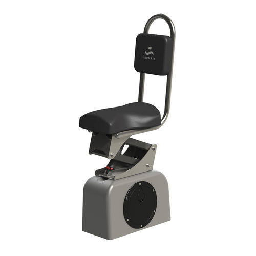 Asiento tipo jockey - J100 - Majestic Elektronika Inovacije d.o.o. - para barco de uso profesional / para embarcación neumática / ajustable