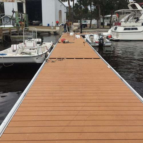 Pantalán flotante - Golden Dock Stabilizers - de amarre / para puerto deportivo / de barco