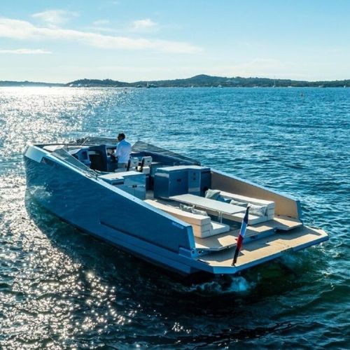 Barco cabinado intraborda - ALIUM 42S - META YACHTS - open / con doble consola / con 2 camarotes