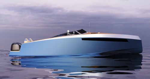 Barco cabinado fueraborda - BEAST 39 - META YACHTS - bimotor / open / con doble consola
