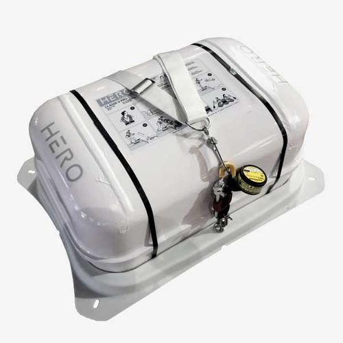 Balsa salvavidas para barco - V-PRO - HERO LIFESAVING EQUIPMENT - costero / para 6 personas / inflable