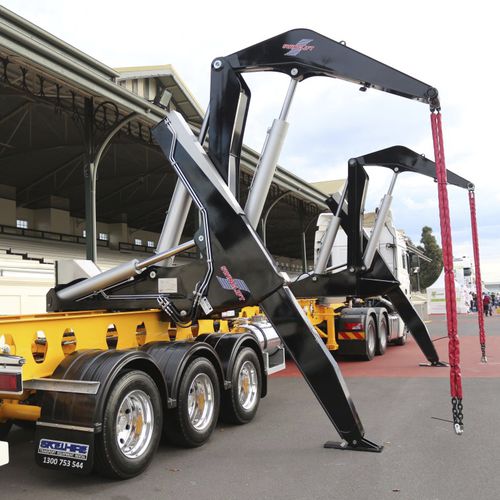 Remolque portacontenedores - HC4020-DC-DL - SWINGLIFT - de carga lateral