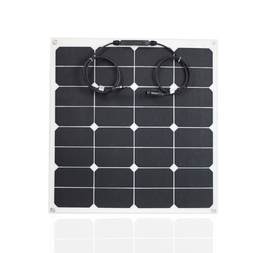 Panel solar semiflexible - eGo S60w - SHENZHEN AHONY POWER CO.,LTD - de silicio monocristalino / 32 células / para barco