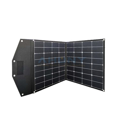 Panel solar plegable - eMobi F2x55w - SHENZHEN AHONY POWER CO.,LTD - de silicio monocristalino