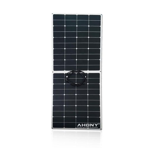 Panel solar semiflexible - eGo S145w HF - SHENZHEN AHONY POWER CO.,LTD - de silicio monocristalino / 40 células / para barco