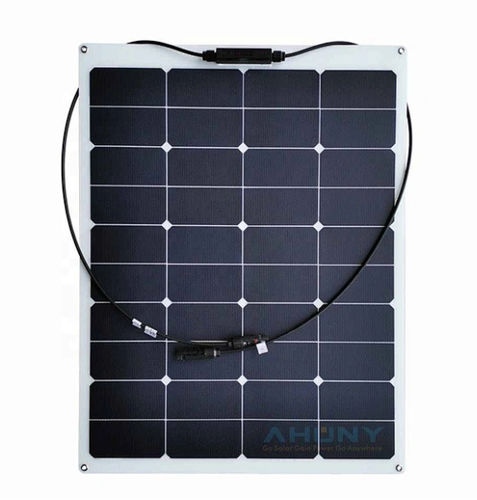 Panel solar semiflexible - eGo S75w - SHENZHEN AHONY POWER CO.,LTD - de silicio monocristalino / 40 células / para barco