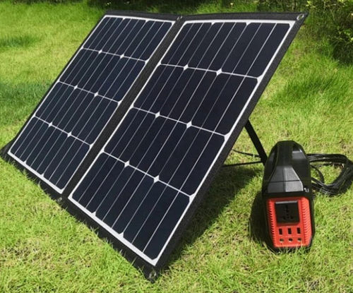 Panel solar plegable - eMobi F80w - SHENZHEN AHONY POWER CO.,LTD - de silicio monocristalino / portátil