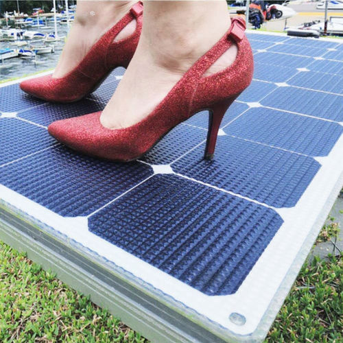 Panel solar rígido - eMarvel-240w - SHENZHEN AHONY POWER CO.,LTD - de silicio monocristalino / 66 células / para barco