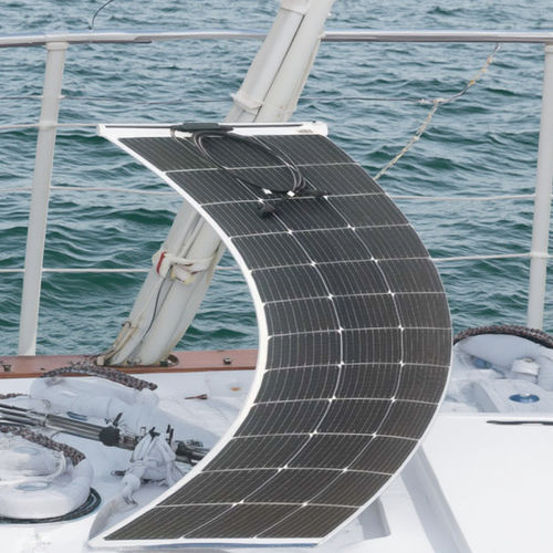 Panel solar semiflexible - eGo S100W - SHENZHEN AHONY POWER CO.,LTD - de silicio monocristalino / 33 células / para barco