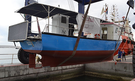 Trawler intraborda - NAUTILUS - Sachal Shipyard - con caseta de timón