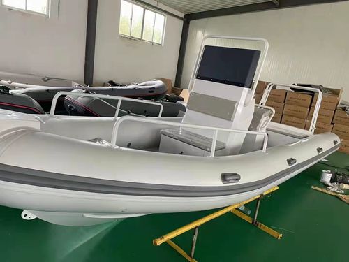 Embarcación neumática fueraborda - RIB680 - qingdao sk marine & equipments - gasolina / semirrígida / open