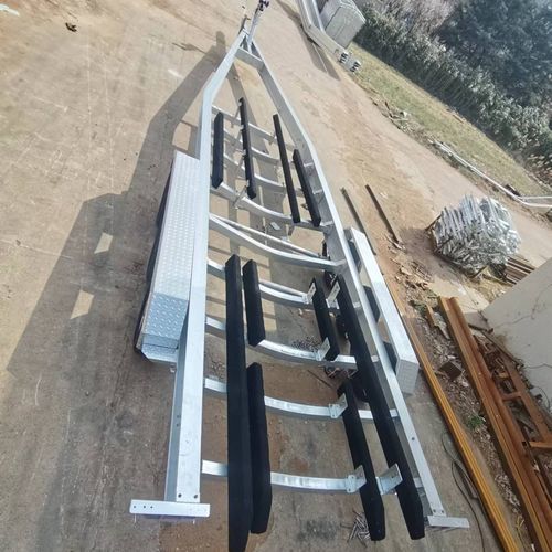 Remolque para trabajos pesados - qingdao sk marine & equipments - para barco / de 3 ejes