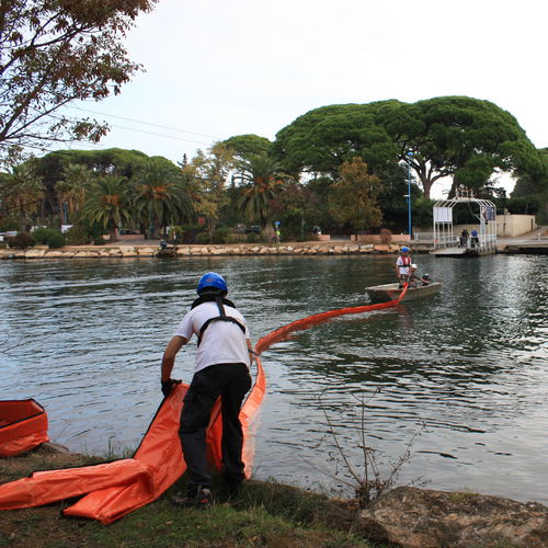 Barrera de contención - LC400 - Pollustock - de protección / de delimitación / flotante