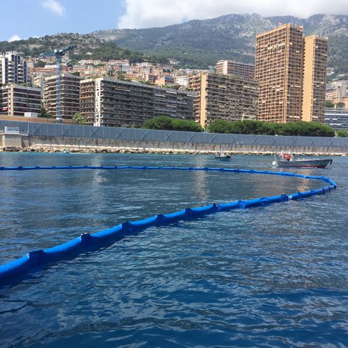 Barrera de contención - BCM250 - Pollustock - flotante / en suspensión / para puerto