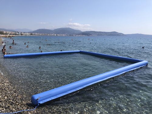 Barrera antimedusas - SWIMPROTECT - Pollustock - de protección / de delimitación / flotante