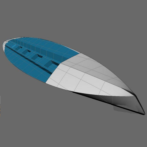Bote de remo de regata - Y 35  - Rowing Sport  boats - cuatro scull / con timonel