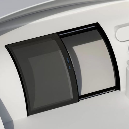 Puerta para yate - Elite Curve - parema - para barco / corredera / curvada