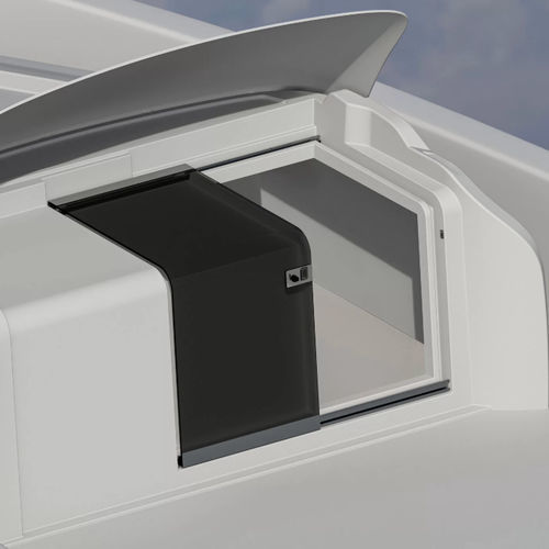 Puerta para yate - Sailor - parema - para barco / corredera / curvada
