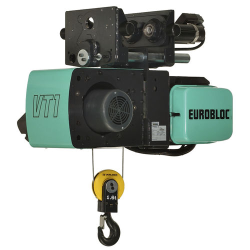 Polispasto con cable - EUROBLOC VT - Verlinde - eléctrico