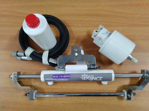 Dirección para barco de motor - RAPID PRINCE - Mac-N-Hom Marine Equipments P Ltd - para motor fueraborda / hidráulica