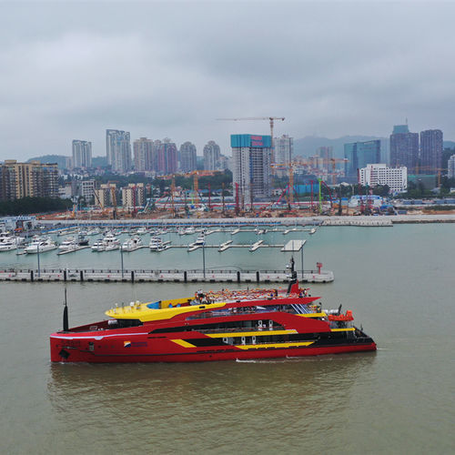 Ferri de pasajeros de crucero - Class Mini  - JIANGLONG SHIPBUILDING CO., LTD. - catamarán / de aluminio / de acero