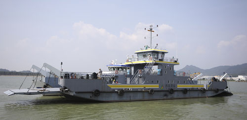 Car-ferry Ro-Pax - 41.5 - JIANGLONG SHIPBUILDING CO., LTD. - catamarán / de acero