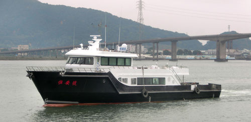 Buque de pesca profesional arrastrero - 41.3 - JIANGLONG SHIPBUILDING CO., LTD. - de fibra de vidrio / de acero