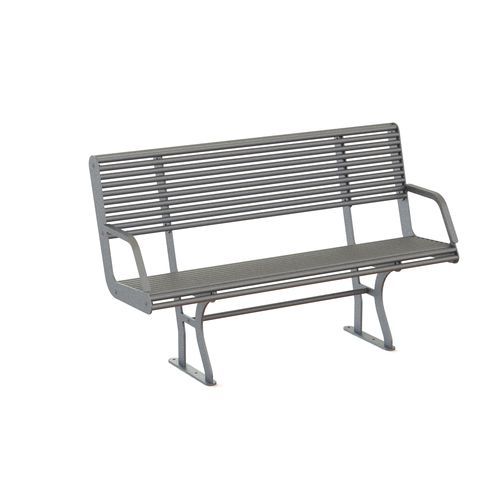 Banco para buque de pasajeros - Lavsa - MK Seats GmbH - 3 plazas / para 2 personas / con cofre
