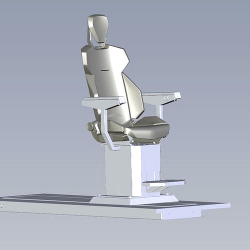 Asiento piloto - Scorpius XXL VDE - MK Seats GmbH - para yate / con reposabrazos / ajustable