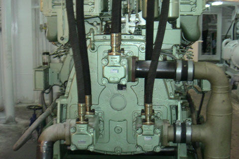 Transmisión para barco - HPD - TH COMPANY - para sistema hidráulico / hidráulico