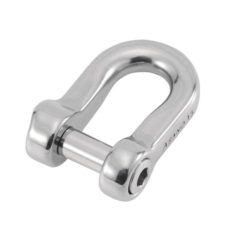 Grillete para buque recto - AK1825 series - ASANO GLOBAL CO. LTD. - de enganche / de acero inoxidable