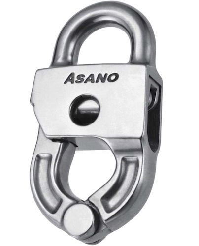 Grillete para buque recto - Auto Shackle (quick-release) - ASANO GLOBAL CO. LTD. - para pesca al cerco / de acero inoxidable / de apertura rápida
