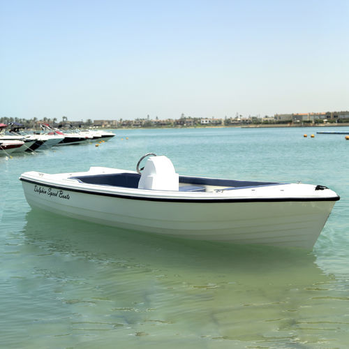 Bote fueraborda - FLOKA - DOLPHIN SPEED BOATS - open / con consola central / de deporte