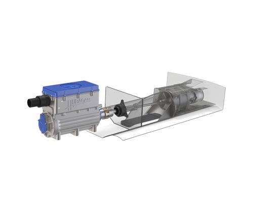 Motor intraborda hidrojet - e-Jet T122 - Huracan Marine - de propulsión / eléctrico / para embarcación de recreo