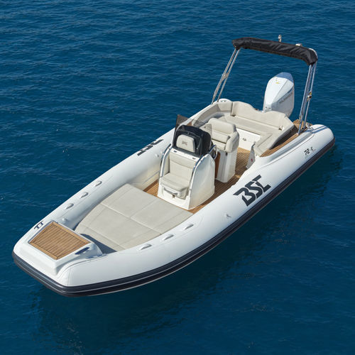 Embarcación neumática fueraborda - 72 - BSC COLZANI srl - RIB / open / con consola central