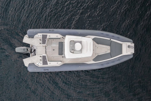 Embarcación neumática fueraborda - B-TEC 79 - BSC COLZANI srl - RIB / open / con consola central
