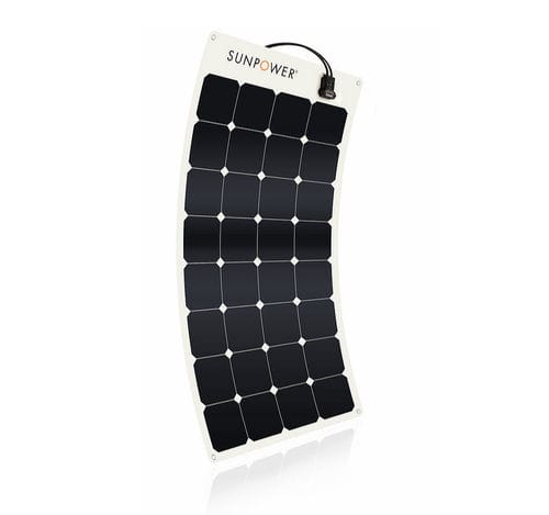 Panel solar flexible - SPR-E-FLEX-110 - Sun Powered Yachts - para barco
