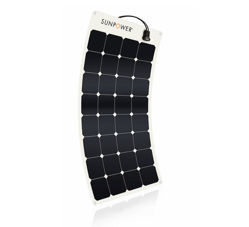 Panel solar flexible - SPR-E-FLEX-100 - Sun Powered Yachts - para barco