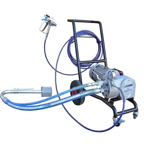 Máquina de pulverización de pintura móvil - GIOTTO airless - Larius - para astillero naval