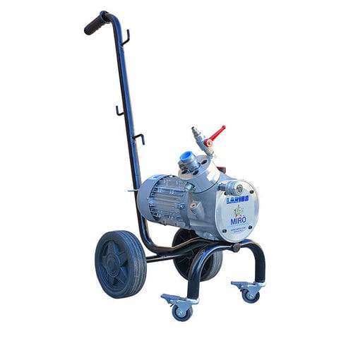 Máquina de pulverización de pintura móvil - MIRÓ airless - Larius - para astillero naval