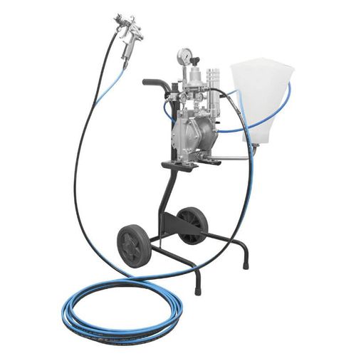 Máquina de pulverización de pintura móvil - LARIUS 2 1:1 - Larius - para astillero naval